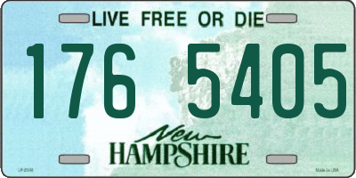 NH license plate 1765405