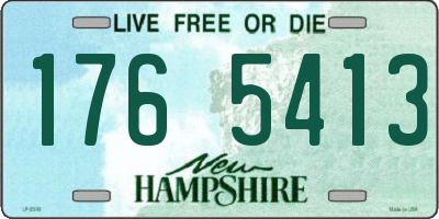 NH license plate 1765413