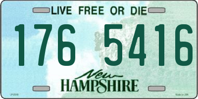 NH license plate 1765416