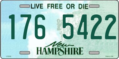 NH license plate 1765422