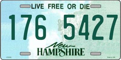 NH license plate 1765427