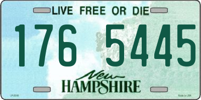 NH license plate 1765445