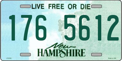 NH license plate 1765612