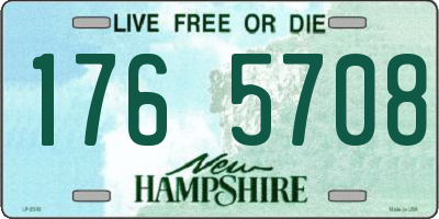 NH license plate 1765708