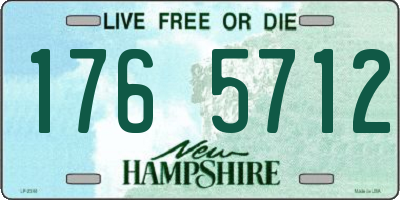 NH license plate 1765712
