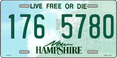 NH license plate 1765780