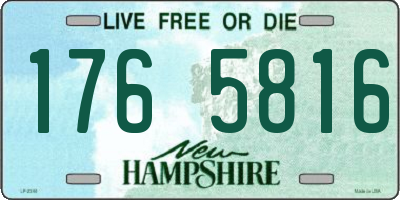 NH license plate 1765816
