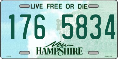 NH license plate 1765834