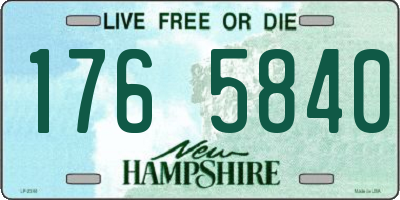 NH license plate 1765840