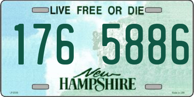 NH license plate 1765886