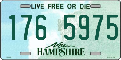 NH license plate 1765975