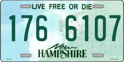 NH license plate 1766107