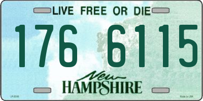 NH license plate 1766115