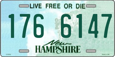 NH license plate 1766147