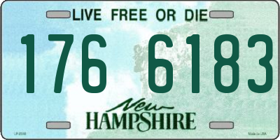 NH license plate 1766183