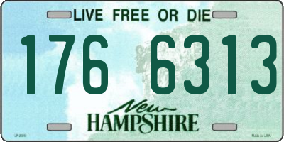 NH license plate 1766313