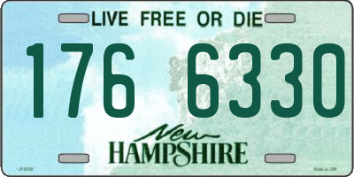 NH license plate 1766330