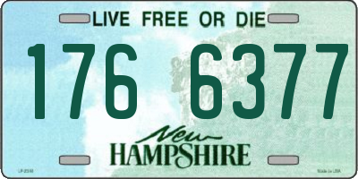NH license plate 1766377