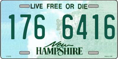 NH license plate 1766416