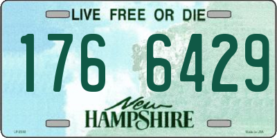 NH license plate 1766429