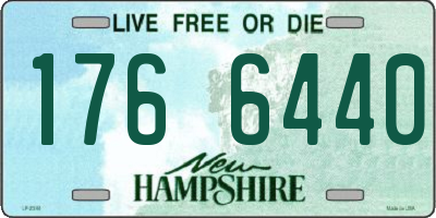 NH license plate 1766440