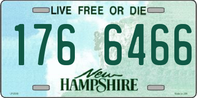 NH license plate 1766466