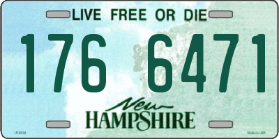 NH license plate 1766471
