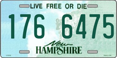 NH license plate 1766475