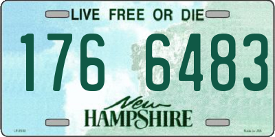 NH license plate 1766483