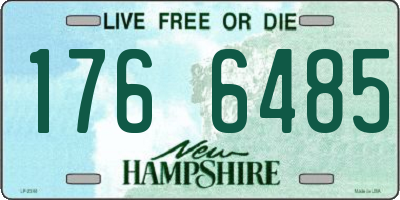 NH license plate 1766485