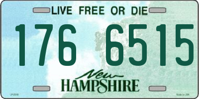 NH license plate 1766515