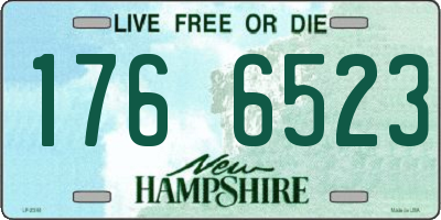NH license plate 1766523