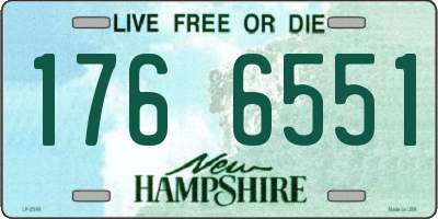 NH license plate 1766551