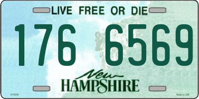 NH license plate 1766569