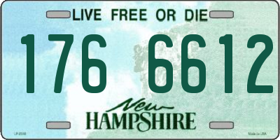 NH license plate 1766612