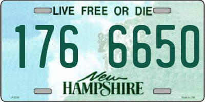 NH license plate 1766650