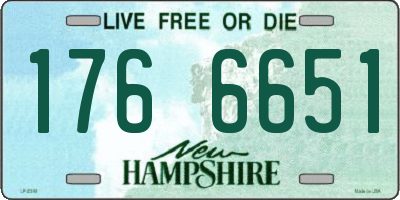 NH license plate 1766651