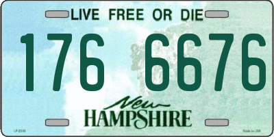 NH license plate 1766676