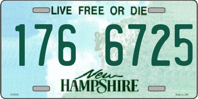 NH license plate 1766725