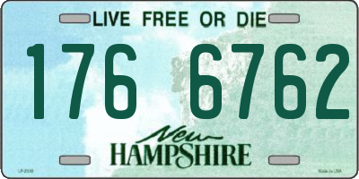NH license plate 1766762