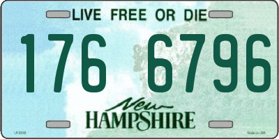 NH license plate 1766796