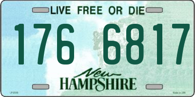 NH license plate 1766817
