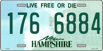 NH license plate 1766884