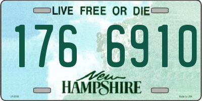 NH license plate 1766910