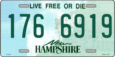 NH license plate 1766919