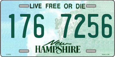 NH license plate 1767256
