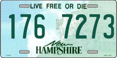 NH license plate 1767273
