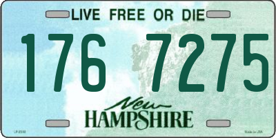 NH license plate 1767275