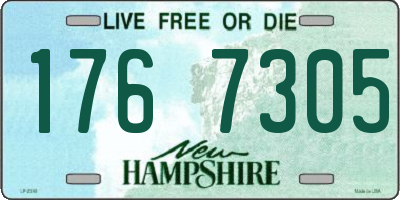 NH license plate 1767305