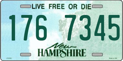NH license plate 1767345